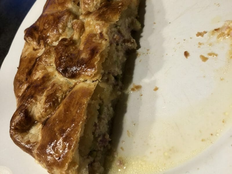 Cliquez pour zoomer ! Baguette farcie au jambon Thermomix par eve88120