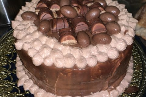 Cliquez pour zoomer ! Layer cake Kinder Bueno Thermomix par mathilde_342