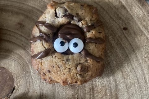 Cliquez pour zoomer ! Spider cookies – cookies araignées Thermomix par Nina