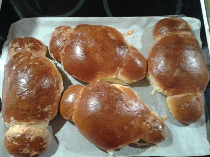 Cliquez pour zoomer ! Cougnou (coquille de Noël) Thermomix par Lilie91