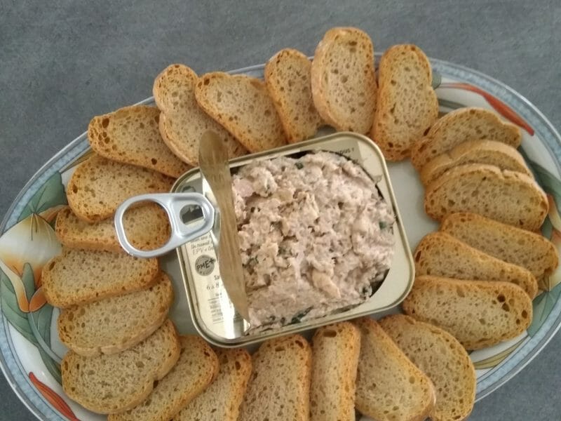 Rillettes de sardines au Thermomix - Cookomix