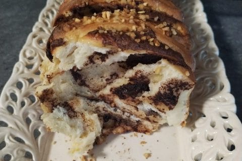 Cliquez pour zoomer ! Brioche à effeuiller à la cannelle Thermomix par vero_79