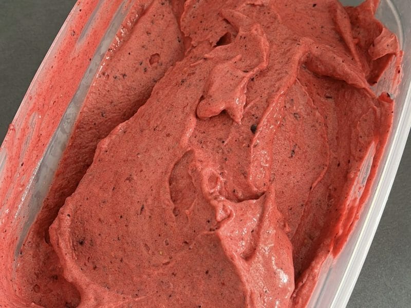Cliquez pour zoomer ! Sorbet aux fruits rouges Thermomix par alexgrt