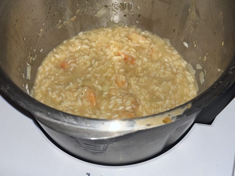 Cliquez pour zoomer ! Risotto crevettes et curry Thermomix par alexgrt