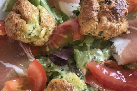 Cliquez pour zoomer ! Bouchées courgettes mozzarella au Thermomix