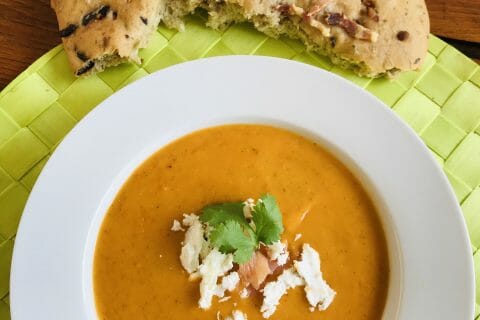 Cliquez pour zoomer ! Velouté de tomate au Thermomix