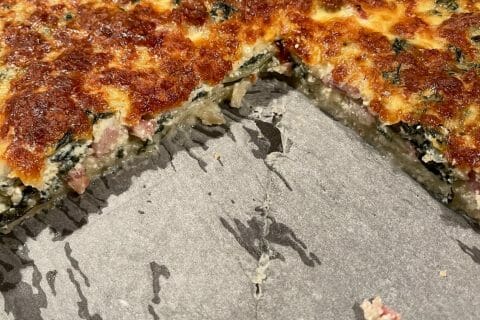 Cliquez pour zoomer ! Quiche au vert de blettes Thermomix par I.Sit