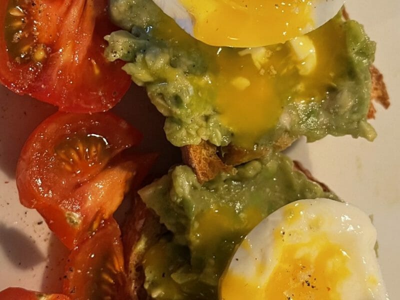 Cliquez pour zoomer ! Tartine avocat et oeuf mollet Thermomix par I.Sit