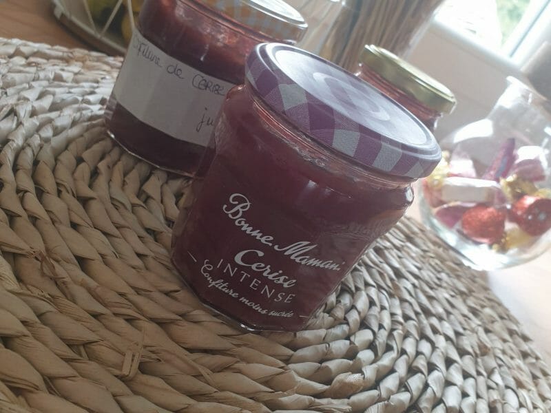 Confiture De Cerise Allégée En Sucre Thermomix www.cookomix.com