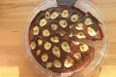 Cliquez pour zoomer ! Brownie fondant choco-banane Thermomix par Elodie