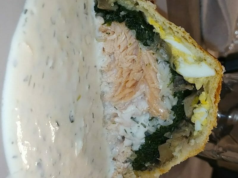 Cliquez pour zoomer ! Koulibiac de saumon Thermomix par Lalytah