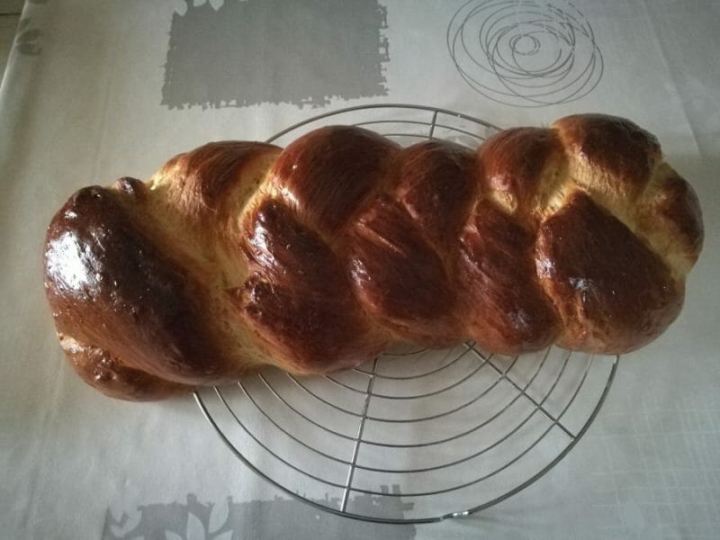 Cliquez pour zoomer ! Brioche tressée à la mie filante Thermomix par JJP31