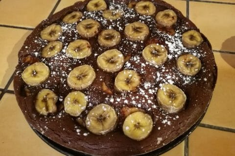 Cliquez pour zoomer ! Brownie fondant choco-banane Thermomix par JJP31