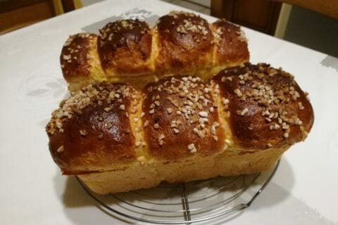 Cliquez pour zoomer ! Brioche tressée à la mie filante Thermomix par JJP31