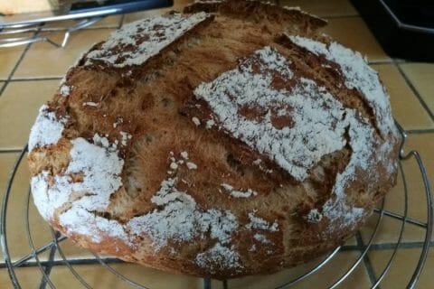 Cliquez pour zoomer ! Pain Cocotte Thermomix par JJP31