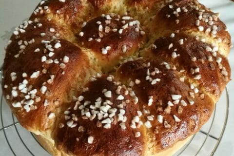 Cliquez pour zoomer ! Brioche tressée à la mie filante Thermomix par JJP31