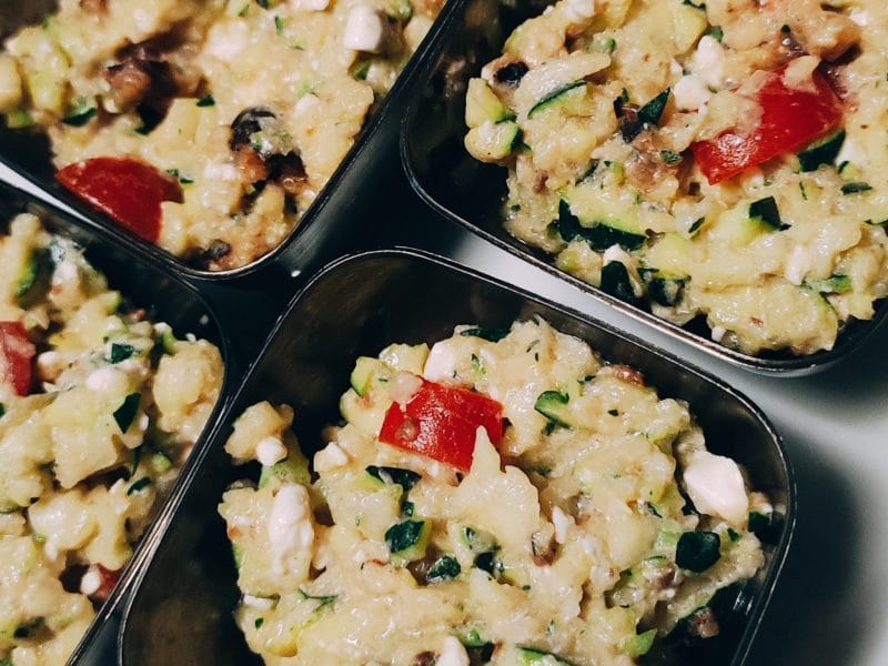 Cliquez pour zoomer ! Salade de courgettes à la feta Thermomix par lovelife