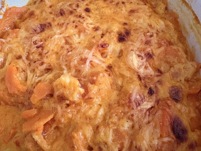 Cliquez pour zoomer ! Gratin de patates douces Thermomix par Eliselore