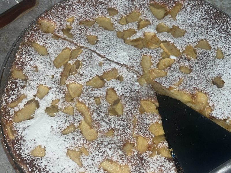 Cliquez pour zoomer ! Gâteau aux pommes et mascarpone Thermomix par meriem_37