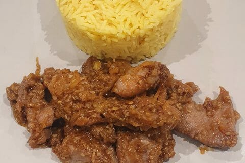 Cliquez pour zoomer ! Dwaeji Bulgogi – Porc épicé à la coréenne Thermomix par sandy2727