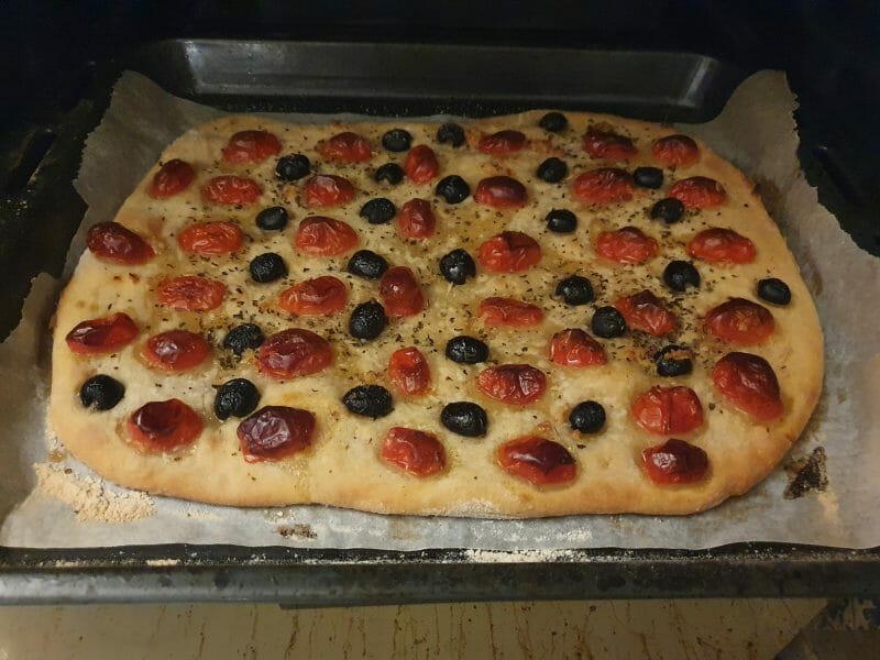 Cliquez pour zoomer ! Focaccia des Pouilles Thermomix par cherkouka