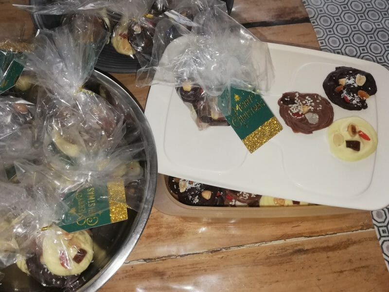 Cliquez pour zoomer ! Mendiants au chocolat Thermomix par aurore2988