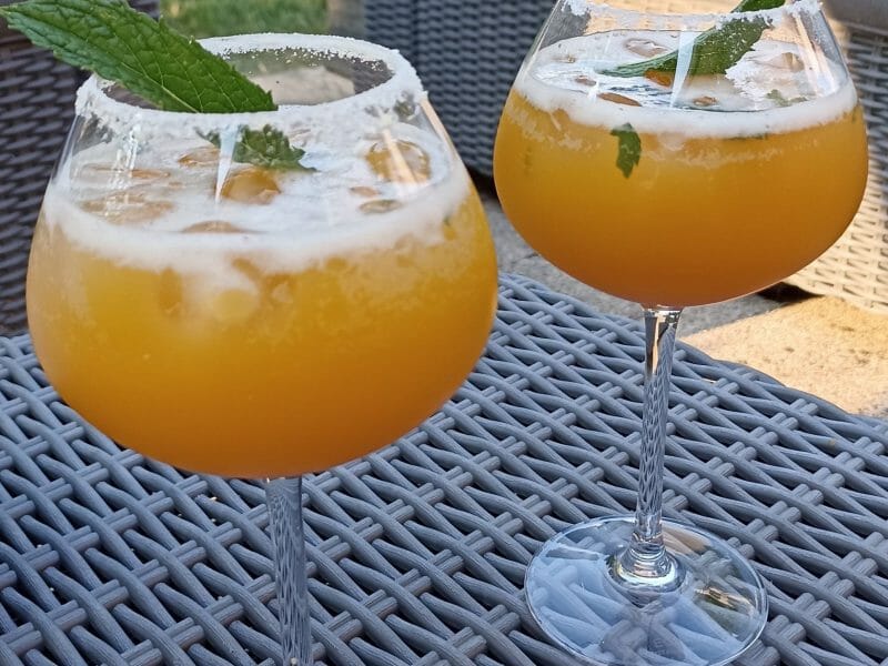 Cliquez pour zoomer ! Mojito fruits de la passion Thermomix par Sebetkris