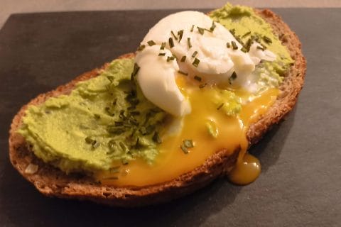 Cliquez pour zoomer ! Tartine avocat et oeuf mollet Thermomix par Sebetkris