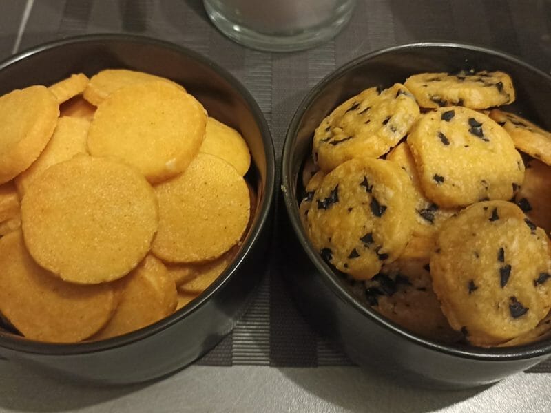 Cliquez pour zoomer ! Sablés au parmesan Thermomix par Sebetkris