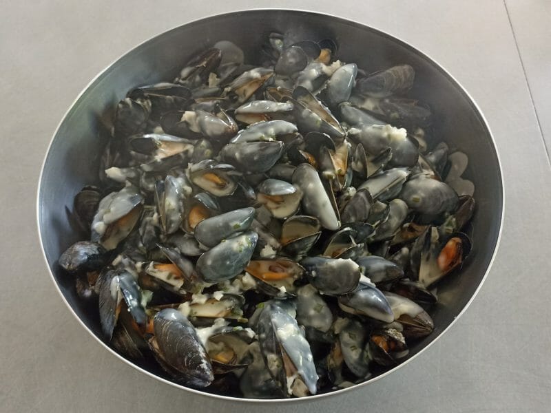 Cliquez pour zoomer ! Moules marinières Thermomix par Sebetkris