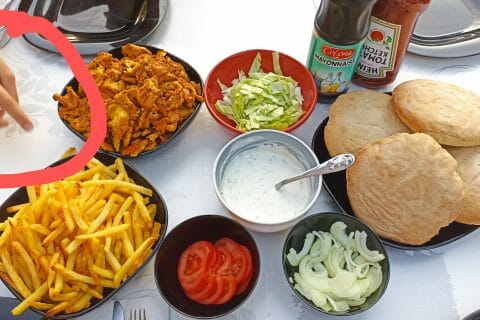 Cliquez pour zoomer ! Kebab de poulet Thermomix par Sebetkris