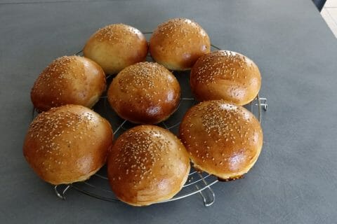 Cliquez pour zoomer ! Pains hamburger Thermomix par Sebetkris