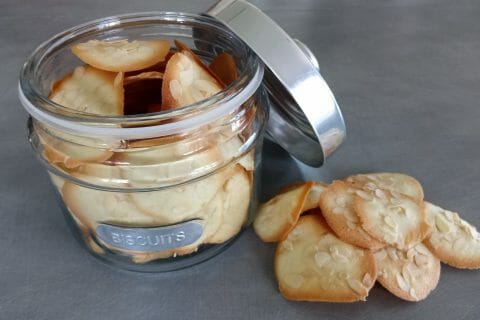 Cliquez pour zoomer ! Tuiles aux amandes Thermomix par Sebetkris