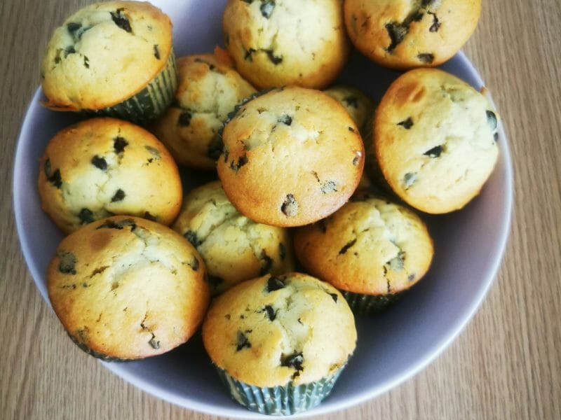 Cliquez pour zoomer ! Muffins aux pépites de chocolat Thermomix par clna