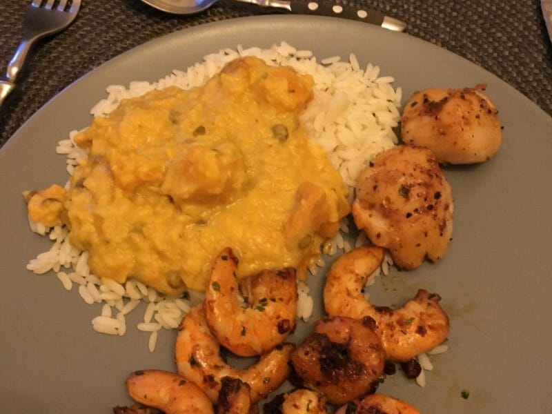 Cliquez pour zoomer ! Dhal de patate douce et de lentilles corail Thermomix par lolalie1330