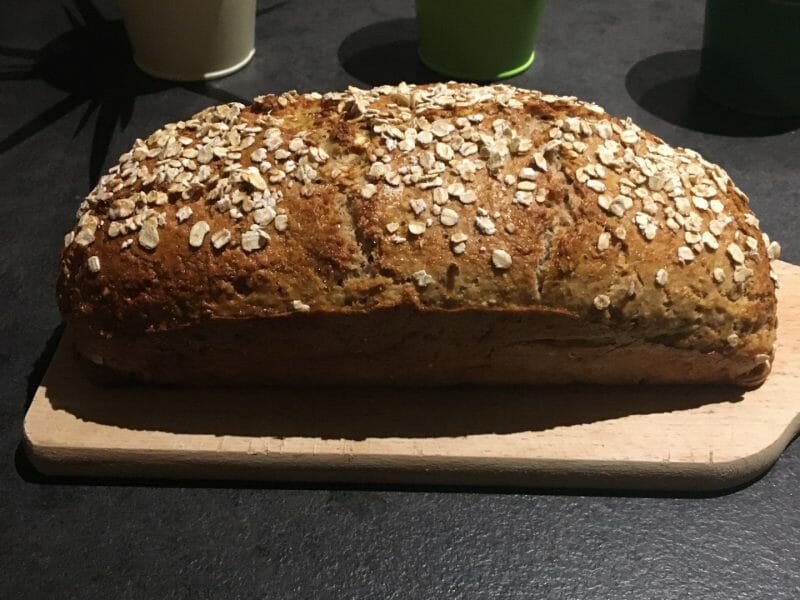Cliquez pour zoomer ! Pain aux flocons d’avoine et au miel Thermomix par lolalie1330