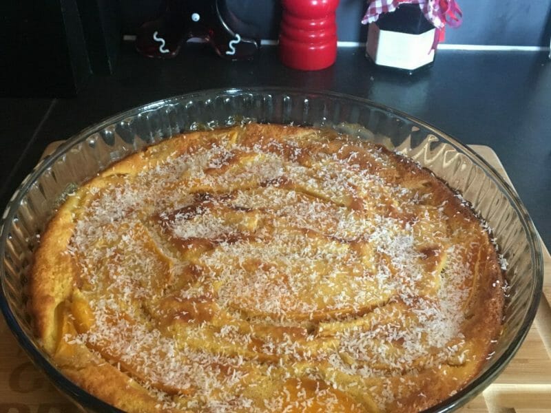 Cliquez pour zoomer ! Clafoutis à la mangue Thermomix par lolalie1330