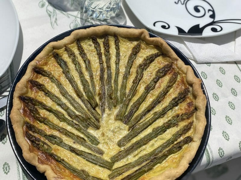 Cliquez pour zoomer ! Tarte asperges et ricotta Thermomix par Zivlyne