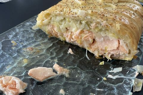 Cliquez pour zoomer ! Feuilleté saumon et poireaux Thermomix par Zivlyne