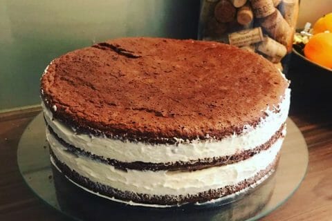 Cliquez pour zoomer ! Bûche forêt noire Thermomix par Zivlyne