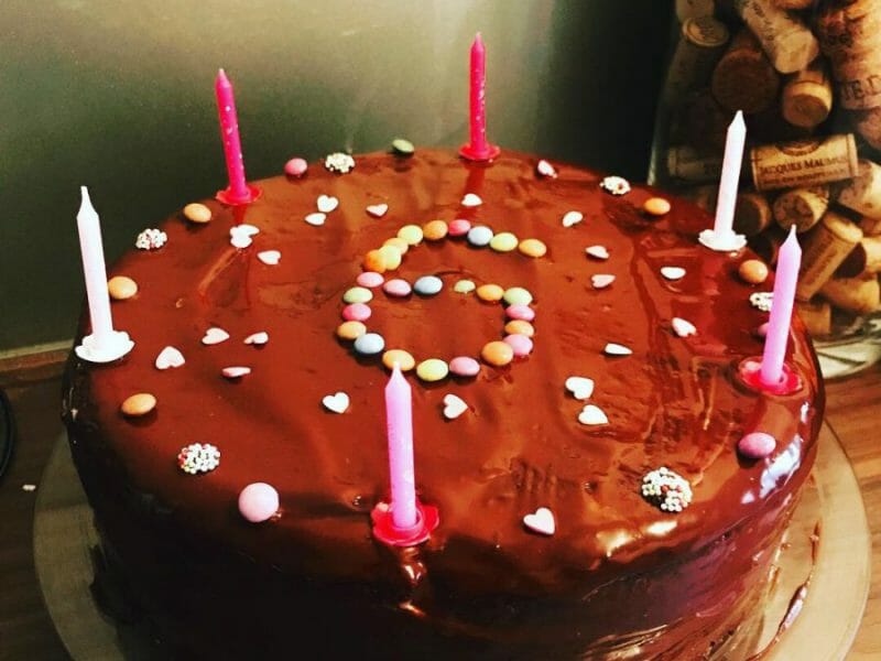 Cliquez pour zoomer ! Bûche forêt noire Thermomix par Zivlyne