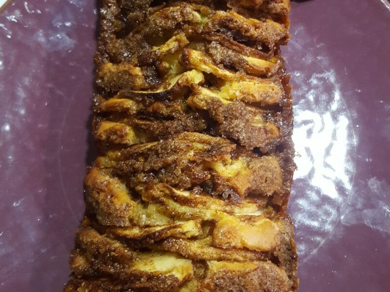 Cliquez pour zoomer ! Cake aux pommes à l’ancienne Thermomix par Aziliz57