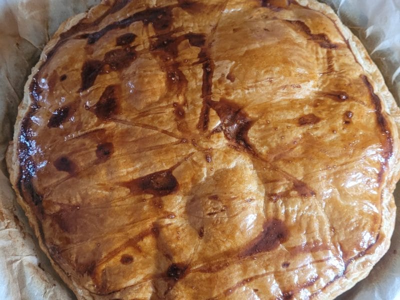 Cliquez pour zoomer ! Galette des rois à la frangipane Thermomix par nathalie_671
