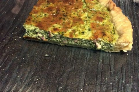 Cliquez pour zoomer ! Quiche épinards et lardons Thermomix par Namour31