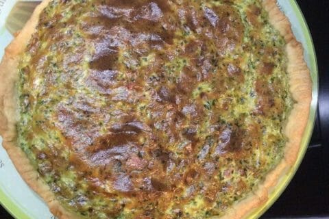 Cliquez pour zoomer ! Quiche épinards et lardons Thermomix par Namour31