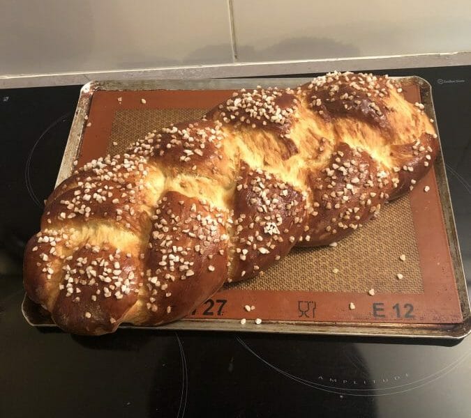 Cliquez pour zoomer ! Brioche tressée à la mie filante Thermomix par liloulette