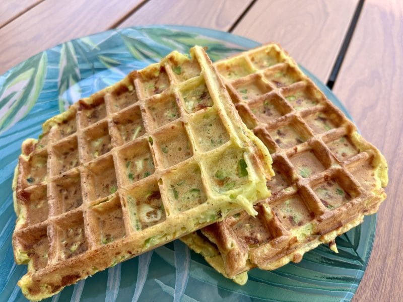 Cliquez pour zoomer ! Gaufres courgettes Thermomix par somaylana
