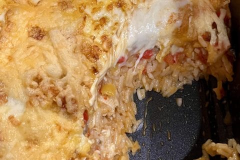 Cliquez pour zoomer ! Gratin de riz façon pizza Thermomix par somaylana
