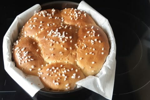 Cliquez pour zoomer ! Brioche sans beurre, sans oeufs Thermomix par Sandra17250