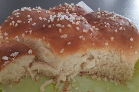 Cliquez pour zoomer ! Brioche sans beurre, sans oeufs Thermomix par Sandra17250